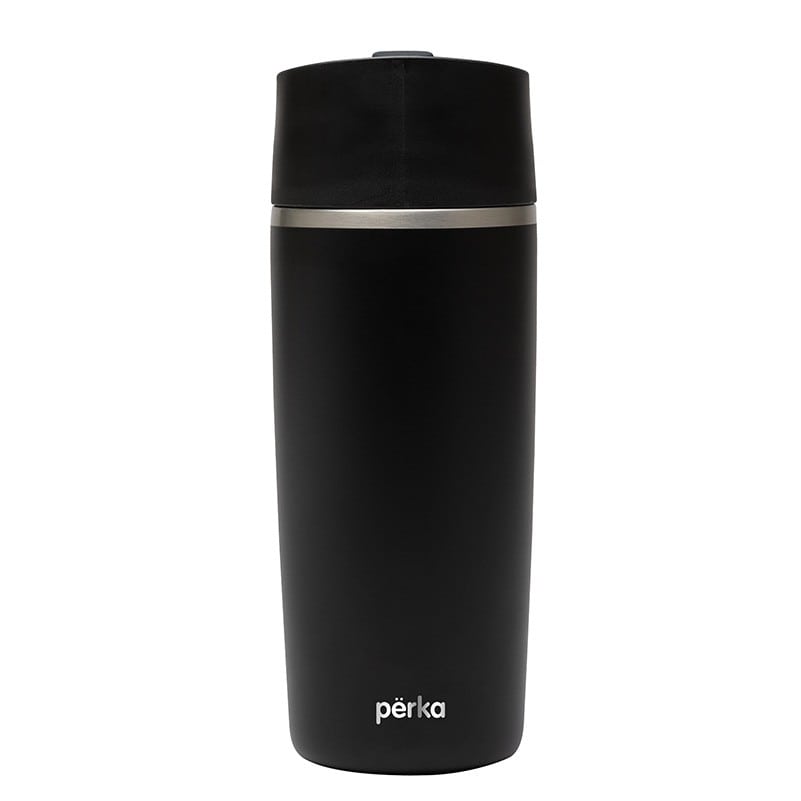 Promotional Perka® Trent 18 oz Double Wall, Stainless Steel Hot/Cold Tumbler