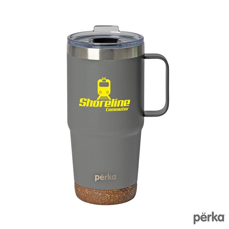 Stainless | Double Mug Bartlett Stacking 24 Steel Perka Custom Wall, oz. Perka